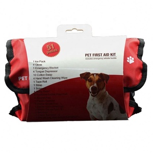 Mini <span class=keywords><strong>trousse</strong></span> de premiers soins pour animaux de compagnie approuvée CE Dispositifs de premiers soins manuels Kit de <span class=keywords><strong>voyage</strong></span> pour chien avec fournitures Kits de premiers soins pour animaux de compagnie en gros - Product Image 5