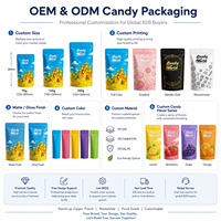 Pochette d'emballage alimentaire souple personnalisée mate imprimée avec fermeture éclair refermable, qualité alimentaire, OEM ODM