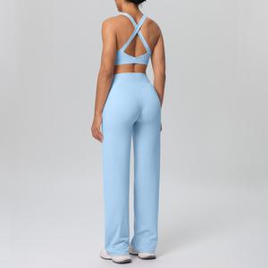 Conjuntos de Fitness y <span class=keywords><strong>Yoga</strong></span> de Lujo: Trajes Deportivos Elásticos de Alta Calidad, Estilo Tubo Recto, Venta al por Mayor - Product Image 4