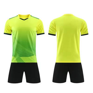 Custom Logo Design Futebol Uniforme Moda Adultos Crianças Futebol Jersey Quick Dry Futebol Sportswear Kits - Product Image 3