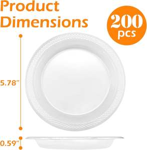 Plateau alimentaire personnalisable en PET de qualité alimentaire, plateau à dessert, plateau à gâteau, plateau alimentaire jetable, plateau repas écologique - Product Image 2