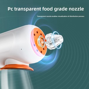 Pistolet pulvérisateur portatif nano à lumière bleue pour la désinfection et l'élimination des acariens, usage domestique, élimination des odeurs d'animaux, désodorisation, lutte contre les insectes - Product Image 3