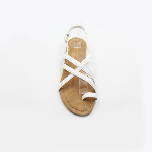 حذاء نسائي برباط متقاطع مثير براق من المصمم للنساء والسيدات - Product Image 4