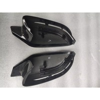 Coques de rétroviseurs latéraux en fibre de carbone sèche de haute qualité, 100 % neuves, pour M3 M4 G80 G82, coque de rétroviseur de porte avant, garantie 2 ans