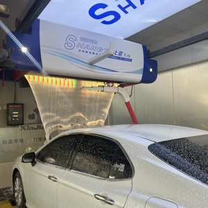 Machine de lavage de voitures électrique automatique sans contact haute pression en acier inoxydable 22KW sans intervention humaine, modèle de retour pour le marché chinois, vente en gros - Product Image 4