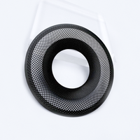 Grille de protection acoustique en acier inoxydable pour haut-parleur, sur mesure, gravée, pour enceintes audio, OEM ODM