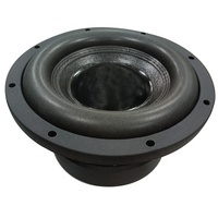 Caisson de basses de voiture 10 pouces, 12 pouces, 15 pouces, grand bord en mousse, 1500 watts, 4+4 ohms, cadre en aluminium, système audio de cinéma maison, caisson de basses pour voiture