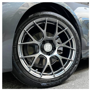 Nouvelles jantes en alliage d'aluminium forgé noir doré 40 mm 5x120/114.3/112 18-22 pouces pour M3/M4 Audi RS5 <span class=keywords><strong>Mercedes</strong></span> <span class=keywords><strong>AMG</strong></span> - Product Image 5