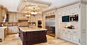Armoire murale blanche antique, unité de rangement en bois, îlot de <span class=keywords><strong>cuisine</strong></span>, armoires de <span class=keywords><strong>cuisine</strong></span> prêtes à assembler - Product Image 2