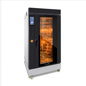 Four à convection rotatif à 360° pour boulangerie, 12 plateaux, cuisson uniforme, air chaud rotatif à 360° pour biscuits, pizzas et canard rôti, fruits/maïs - Product Image 3