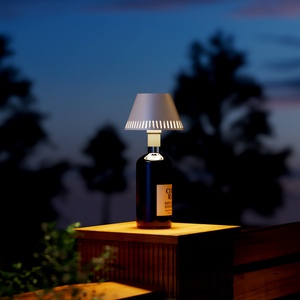 Lampe LED portable pour bouteille de vin, bouchon de bouteille de vin avec lampe LED, lampe LED rechargeable pour bouteille de vin pour restaurant et hôtel - Product Image 4