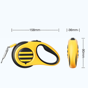 Correa Retráctil para Perro Elecpet, Negra, 3m, Ajustable, de Lujo, Personalizada, Antienredos, para Perros Medianos, para Correr - Product Image 6
