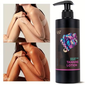 Crème autobronzante de marque privée en gros Hydratant <span class=keywords><strong>Solarium</strong></span> Accélérateur Body Tanner Lotion de bronzage instantanée - Product Image 1