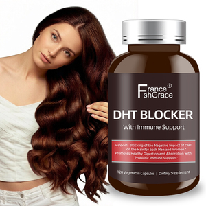 Suplemento Herbal Shecome Bloqueador de DHT para el Crecimiento del Cabello, Salud Capilar y Apoyo al Sistema Inmunológico para Hombres y Mujeres, 120 Cápsulas Bloqueadoras de DHT - Product Image 1