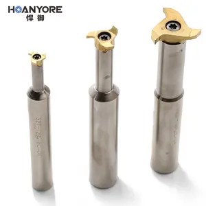HOANYORE T-shaped Customizable 11.7-27.7mm Milling Cutter Metal Material Custom Coating Box OEM ODM Support Rotation Machining