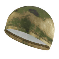 Forro de casco de seda helada de camuflaje para hombre, gorra de montar de verano con protector solar, transpirable, a prueba de viento, para montar en motocicleta al aire libre