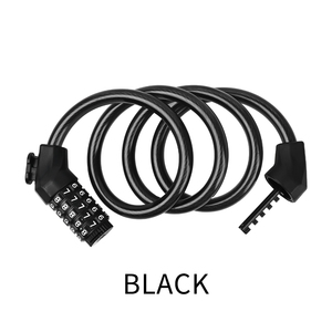 Lucchetto a Cavo in Acciaio per Bici MTB e da Strada - <span class=keywords><strong>Sicurezza</strong></span> Antifurto con <span class=keywords><strong>Password</strong></span> - Product Image 6