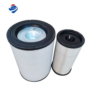 ไส้กรองอากาศหลักสำหรับรถบรรทุกหนัก กระดาษกรองคุณภาพสูง RS5744 AF27994 2673004 2673005 P608305 P608306 สภาพใหม่ - Product Image 2