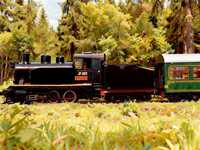 Locomotive à vapeur de type Pufen personnalisée, train vintage pour les passionnés de chemin de fer et les expositions muséales