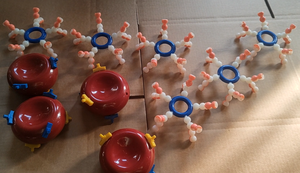 <span class=keywords><strong>ABO</strong></span> 혈액형 모델 10 부 의료 과학 시뮬레이터 교육 지원 장비 - Product Image 4