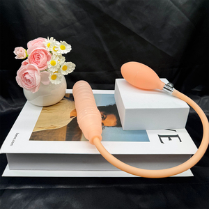 Aufblasbare Silikon-Erweiterung Selbst versprechende Dilatation vergrößerung Sexspielzeug für Erwachsene Männlich Weiblich Prostata Aufblasbarer Dildo Anal Plug - Product Image 4