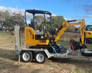 Mini-excavatrice compacte de haute qualité de 1,8 tonne, 13,4 kW, 9018F avec chenilles en caoutchouc - Product Image 3