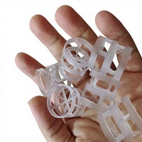 Hochleistungs-PP-Kunststoff Pall-Ring-Packung 25mm 38mm 50mm Kolbenpackung für Abscheider-Absorptionskolonnen