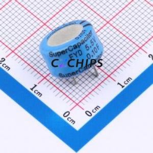 Supercondensateur FYD0H104ZF, composant traversant (THT), condensateur 0,1F -20%~+80% 5,5V 100Ohm@1kHz - Product Image 1