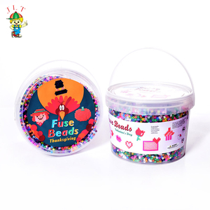 Educational Diy <b>Toys</b> 1390g <b>Storage</b> Bucket Fuse Beads 5mm Hama Beads Baby Gift DIY Ironing Hama Perler Beads - Product Image 2