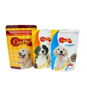 Doypack Dog Cat đứng lên vặn lại túi nhựa cho nồi hấp nhiệt độ cao vặn lại túi túi bao bì thực phẩm