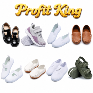 Wholesale Random Boys Girls <b>Kids</b> Footwear Mixed Sneakers Sandals Canvas <b>Shoes</b> Loafers Bulk Supply Random Mix - Product Image 1