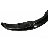 Lame avant en fibre de carbone de qualité supérieure style MP, séparateur de pare-chocs, spoiler pour BMW X5 F15 2014-2018, protections de lèvre avant, kits carrosserie