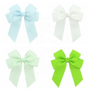OKAY Großhandel Pure Color 10.5CM Gros grain <span class=keywords><strong>Ribbon</strong></span> Neueste Mädchen Haars pangen Boutique Bow Band für Kleinkind Kinder Teenager - Product Image 4