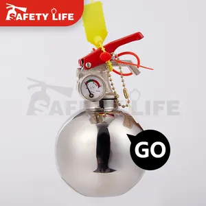 Extinguisher Safety Life Mini Car Fire Extinguisher Stainless Steel Material