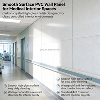 Panneau mural en PVC hygiénique haute ténacité, feuilles de protection anti-fissures à 210 % d'élongation
