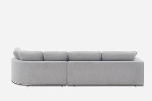 Ensemble de meubles de salon modernes de luxe, modulaires en tissu avec rembourrage en éponge pour appartement - Product Image 4
