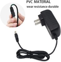 ESANN DC12V 0.5A-3A 6W-24W Wandnetzteil-Adapter mit 5.5x2.1mm DC-Kabel 1.2m AC100-240V