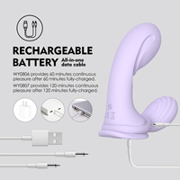 Hersteller Kabelloses Ferngesteuertes Paar-Vibrator-Set Wiederaufladbar Silikon Doppelmotor Wasserdicht Erwachsenen-Sexspielzeug Großhandel