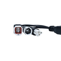 Cable Convertidor OBD2 a 3 Pines, 4 Pines y 6 Pines, Impermeable IP67, 12V, para Automóviles y Motocicletas, con Adaptador