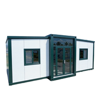 Casa Contenedor Modular Cilíndrica Francesa de 10 pies, Estructura de Acero y Madera, Panel Sándwich EPS, 2 Dormitorios, Baño Integrado