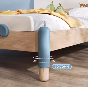 Cama individual <span class=keywords><strong>de</strong></span> <span class=keywords><strong>madera</strong></span> maciza <span class=keywords><strong>de</strong></span> 1,2 m para niños, diseño simple <span class=keywords><strong>de</strong></span> avión <span class=keywords><strong>de</strong></span> dibujos animados en <span class=keywords><strong>madera</strong></span> <span class=keywords><strong>de</strong></span> Cera blanca, cama para niños <span class=keywords><strong>de</strong></span> 1,5 m - Product Image 5