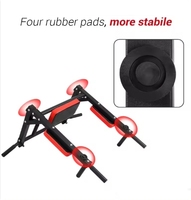 Barre de traction murale multifonction en acier réglable pour tractions et dips – Équipement de fitness pour salle de sport