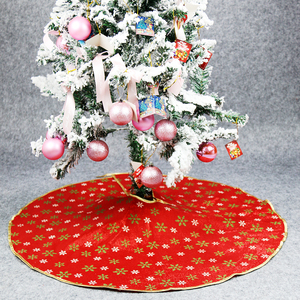 Alfombra de <span class=keywords><strong>Navidad</strong></span> Personalizada de Fábrica, con Forro Rojo, Duradera y Ecológica, de 90 cm de Diámetro, con Estampado de Renos y Copos de Nieve, <span class=keywords><strong>Feliz</strong></span> <span class=keywords><strong>Navidad</strong></span> - Product Image 4