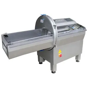 Fully automatic frozen meat mutton roll bacon slicer machine