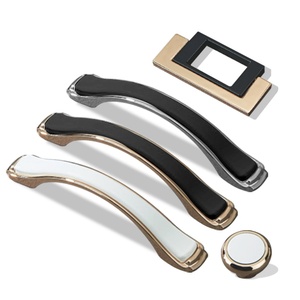 Modern Gold <b>Kitchen</b> Cabinet Handles Furniture <b>Hardware</b> for Dresser Drawer Pulls Cupboard Closet Door Bedroom Living Room Hotels - Product Image 4