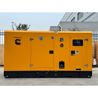 Generador Diésel Silencioso de 12/20/28/40kw 15/25/35/50kva Trifásico 230V 480V con Arranque Eléctrico ATS, Bajo Consumo de Combustible e Insonorizado