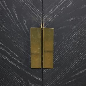 Aparador Moderno de Lujo con Marco de Madera, Blackbone, 4 Puertas, Mueble de Almacenamiento para Sala de Estar, Mesa Buffet, Gabinete - Product Image 4