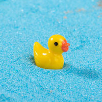 Petits canards bricolage artisanat accessoires Figurines de canard miniatures pour maison de poupée décor jardin Aquarium résine QF marque
