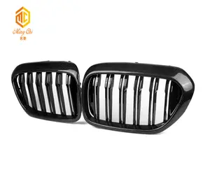 Cho F90 M5 G30 G38 Lưới Tản Nhiệt Phía Trước Bằng Sợi Carbon Cản Trước Lưới Tản Nhiệt Bằng Sợi Carbon Màu Đen