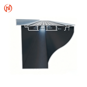 Couverture <span class=keywords><strong>de</strong></span> gouttière en aluminium <span class=keywords><strong>de</strong></span> 6 pouces avec protection anti-feuilles en micro-maille d'acier inoxydable pour les débris et les aiguilles <span class=keywords><strong>de</strong></span> <span class=keywords><strong>pin</strong></span> - Product Image 6